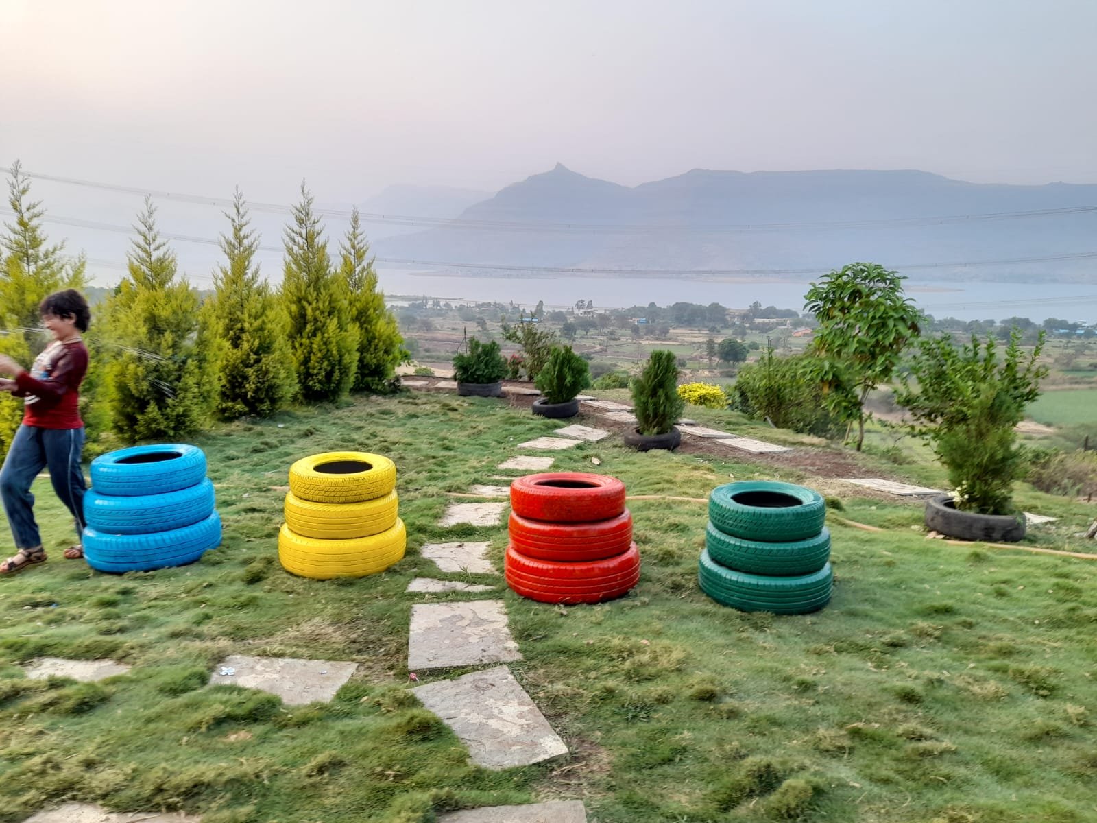 Wintry Mountain Landscape